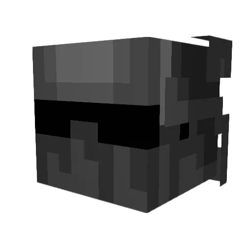 dunkinzTN Minecraft avatar head, 3D render