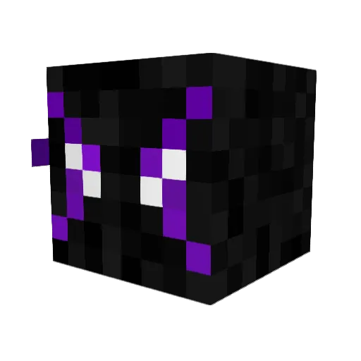 dunkvr555 Minecraft avatar head, 3D render
