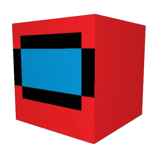 dunwa Minecraft avatar head, 3D render