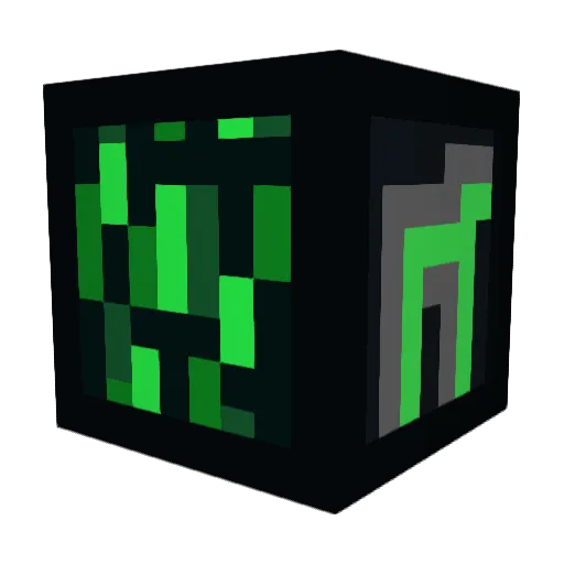 dupetechnology Minecraft avatar head, 3D render