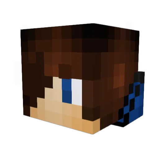 durantula10 Minecraft avatar head, 3D render