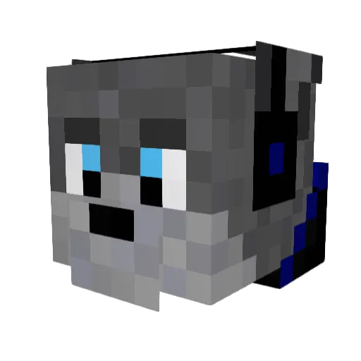 durinduranis Minecraft avatar head, 3D render