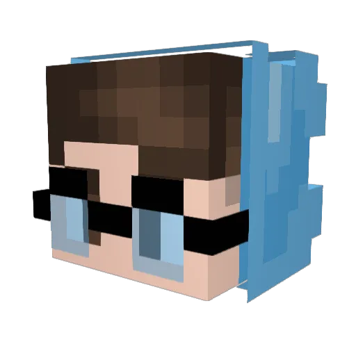 duritoms Minecraft avatar head, 3D render