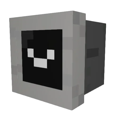 durr0 Minecraft avatar head, 3D render