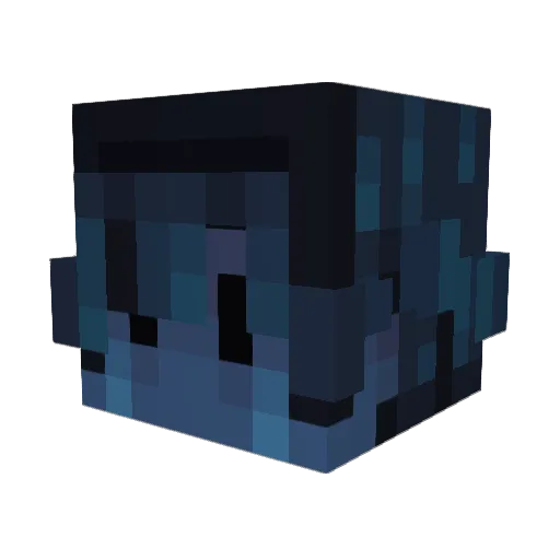 dusares Minecraft avatar head, 3D render