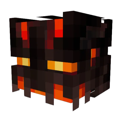 dusk12345 Minecraft avatar head, 3D render