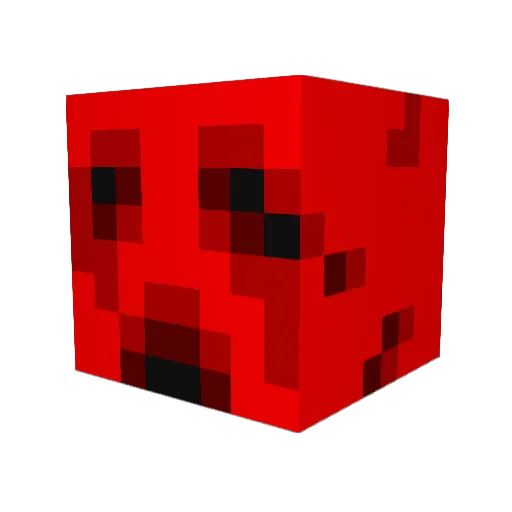 dustclean Minecraft avatar head, 3D render