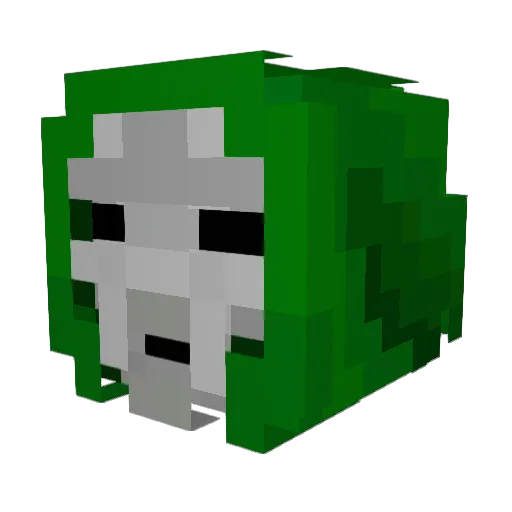 dustinlawrence27 Minecraft avatar head, 3D render