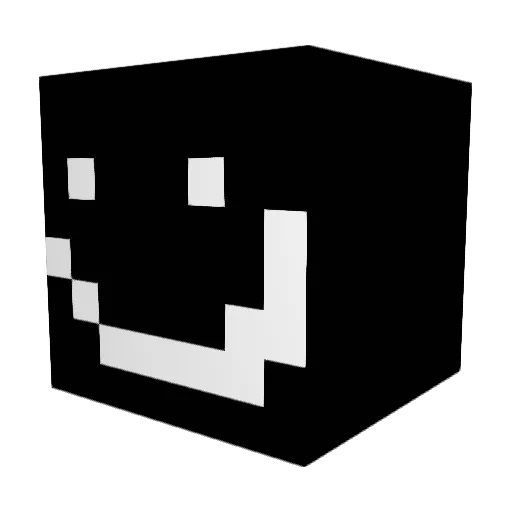 dusty06 Minecraft avatar head, 3D render