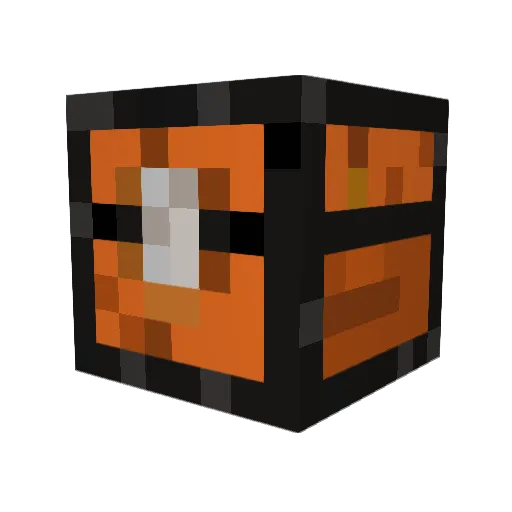 duszky Minecraft avatar head, 3D render