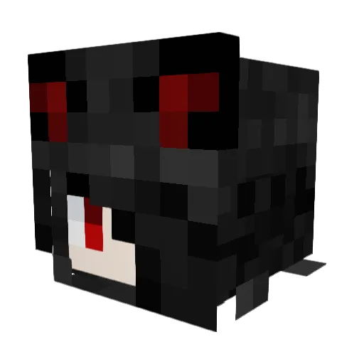 duttiev Minecraft avatar head, 3D render