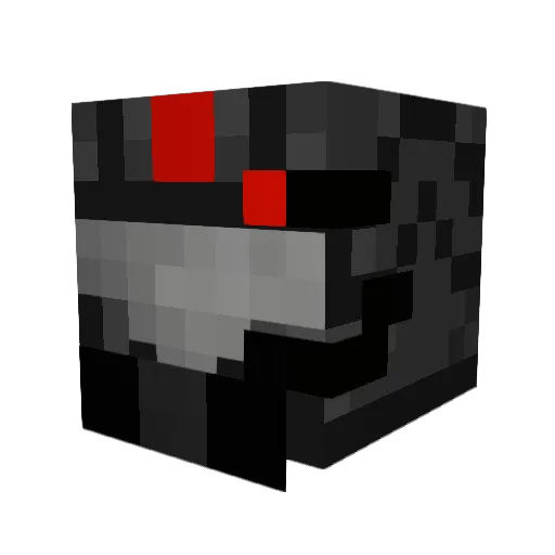 dvitola Minecraft avatar head, 3D render