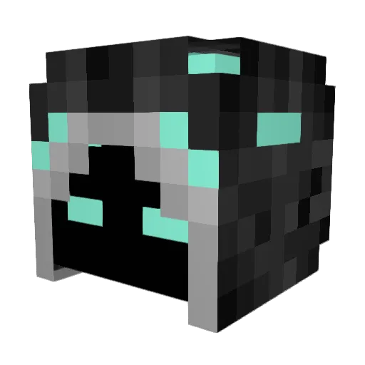 dvmb Minecraft avatar head, 3D render