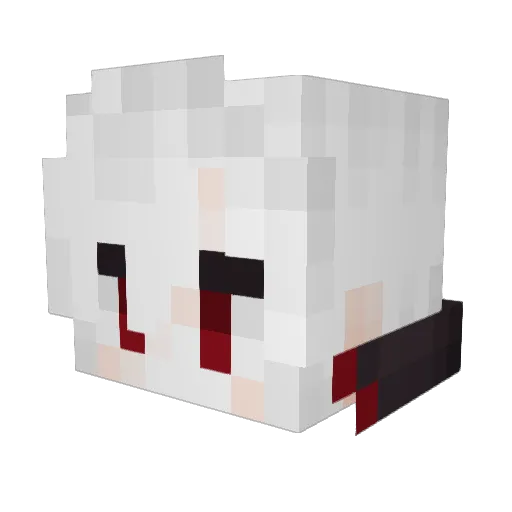 dwad60 Minecraft avatar head, 3D render
