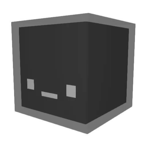 dwdy Minecraft avatar head, 3D render