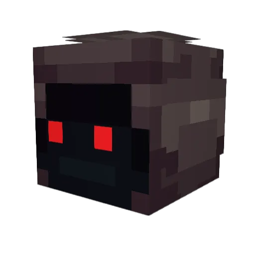 dweeblet Minecraft avatar head, 3D render