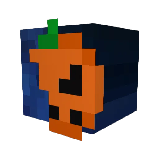 dwggx Minecraft avatar head, 3D render