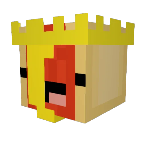 dwise96 Minecraft avatar head, 3D render