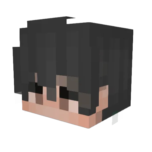 dwiwahyu Minecraft avatar head, 3D render