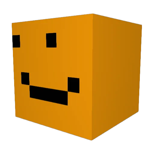 dwright9 Minecraft avatar head, 3D render