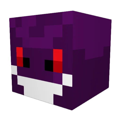 dxrcyl Minecraft avatar head, 3D render