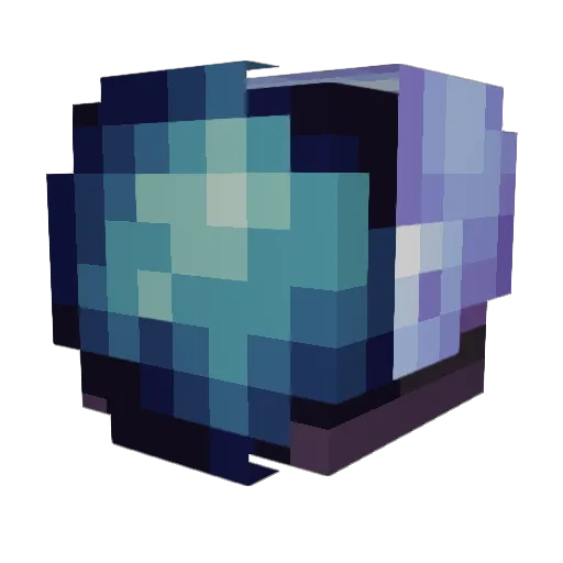 dxstrvs_ Minecraft avatar head, 3D render