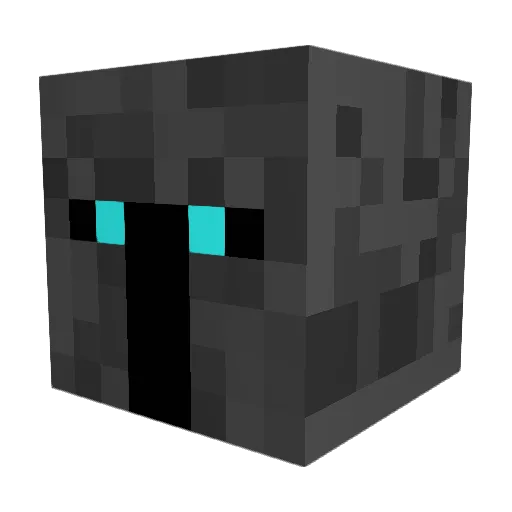 dy1ray Minecraft avatar head, 3D render