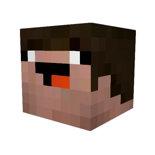 dyc0921 Minecraft avatar head, 3D render