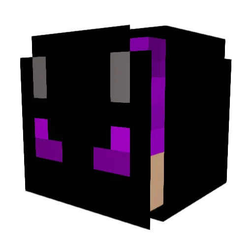 dydRkf124 Minecraft avatar head, 3D render