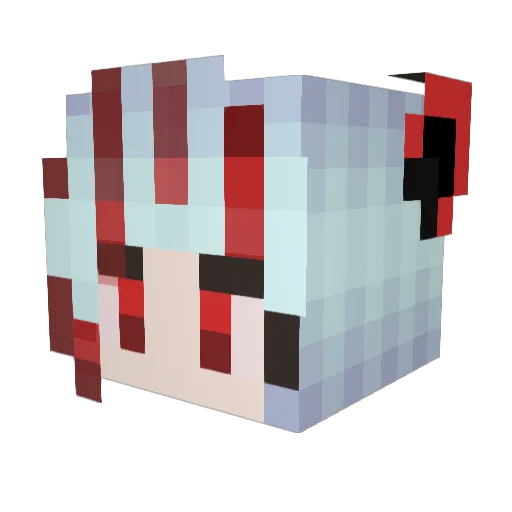 dydyddu59lol Minecraft avatar head, 3D render