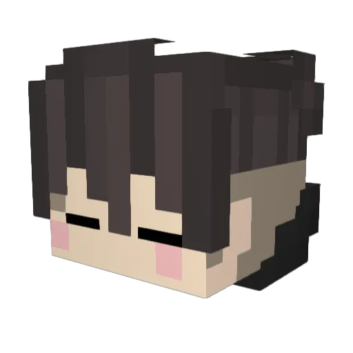 dygks576 Minecraft avatar head, 3D render