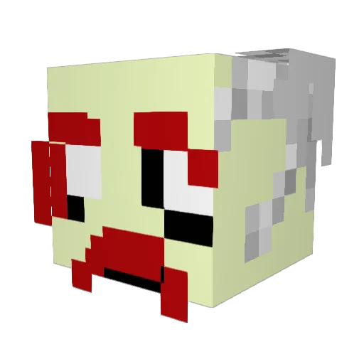 dyingfetus_fan01 Minecraft avatar head, 3D render