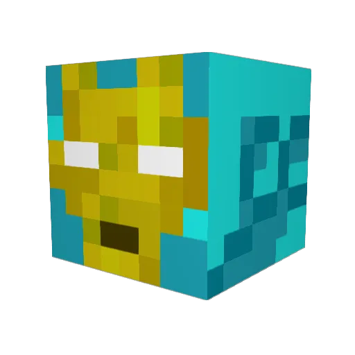dylan0422 Minecraft avatar head, 3D render