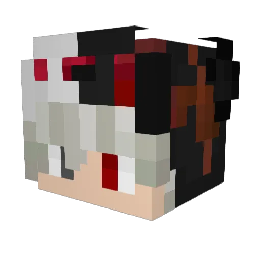dylan_milner1 Minecraft avatar head, 3D render