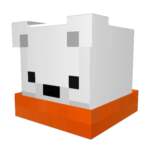 dylanbezz Minecraft avatar head, 3D render