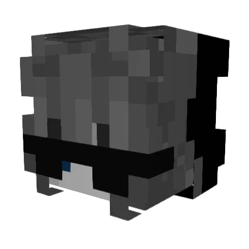 dylandepro Minecraft avatar head, 3D render