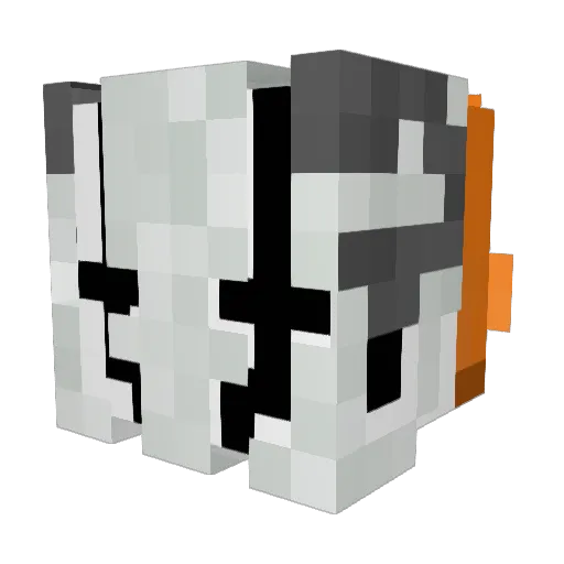 dylangz Minecraft avatar head, 3D render