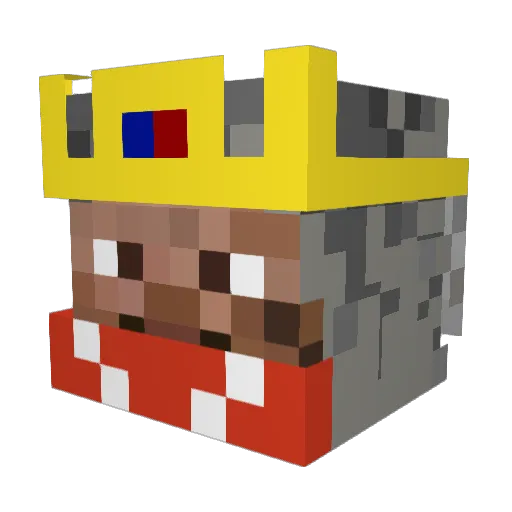 dylanh_48 Minecraft avatar head, 3D render