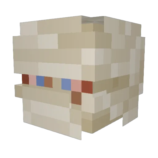 dylanish_ Minecraft avatar head, 3D render