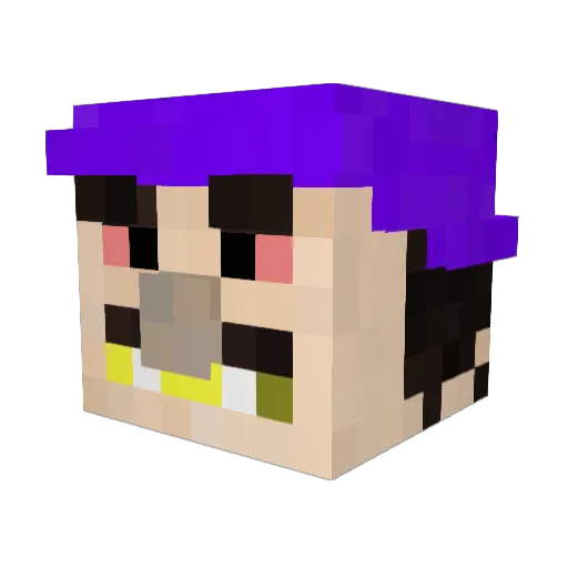dylankg Minecraft avatar head, 3D render