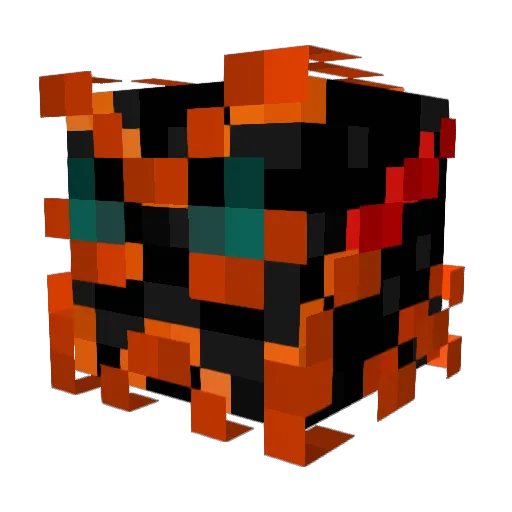 dylanlasonder Minecraft avatar head, 3D render