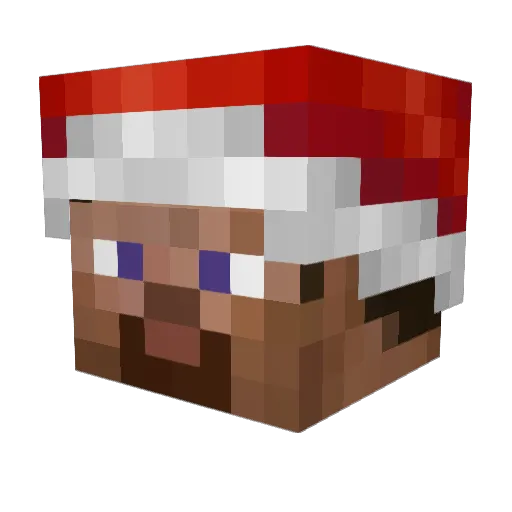 dylannipper Minecraft avatar head, 3D render