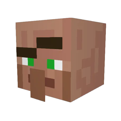 dylanqle Minecraft avatar head, 3D render