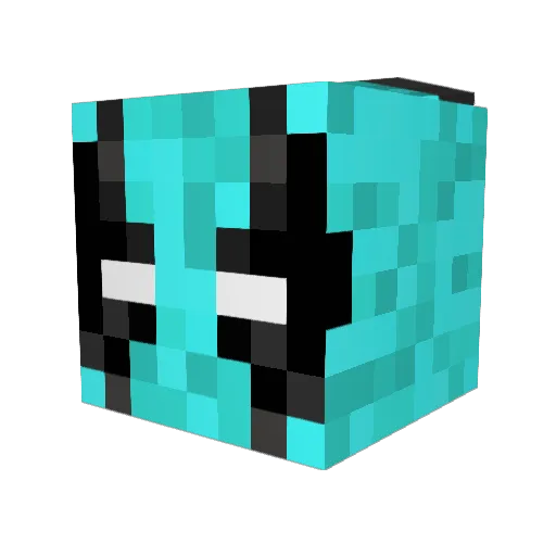 dylanv1017 Minecraft avatar head, 3D render
