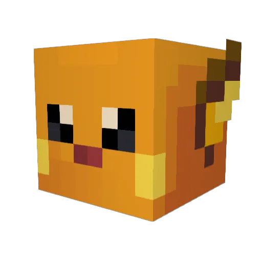 dylanyu1 Minecraft avatar head, 3D render