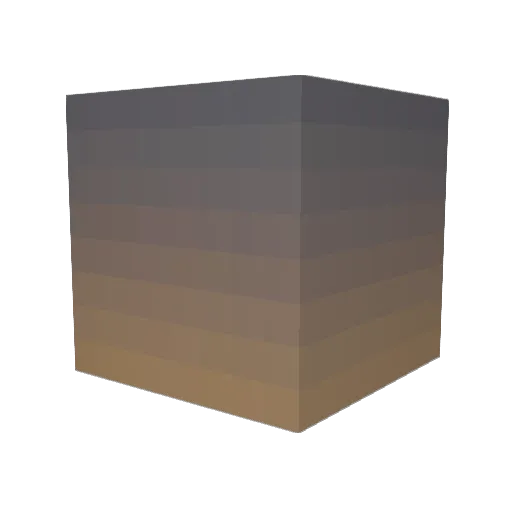 dylcob Minecraft avatar head, 3D render
