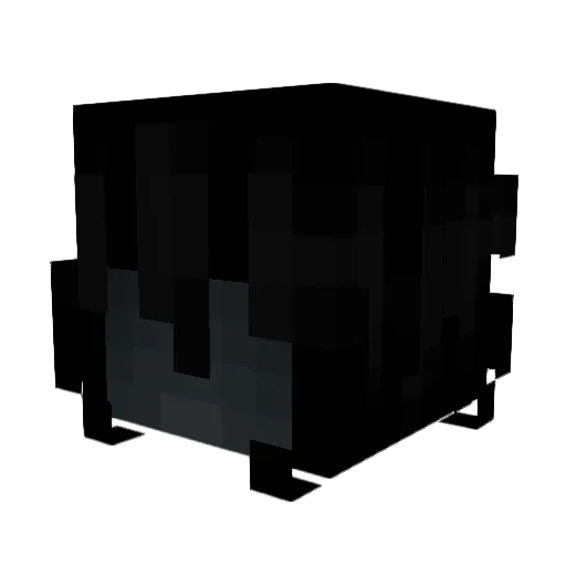 dylib Minecraft avatar head, 3D render