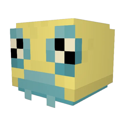 dylnaqui Minecraft avatar head, 3D render