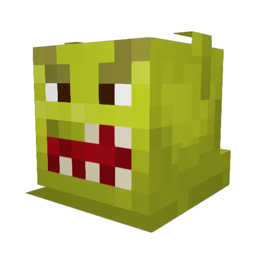 dylnasty Minecraft avatar head, 3D render