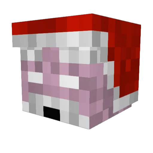 dylociraptor Minecraft avatar head, 3D render